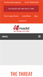 Mobile Screenshot of madd.org